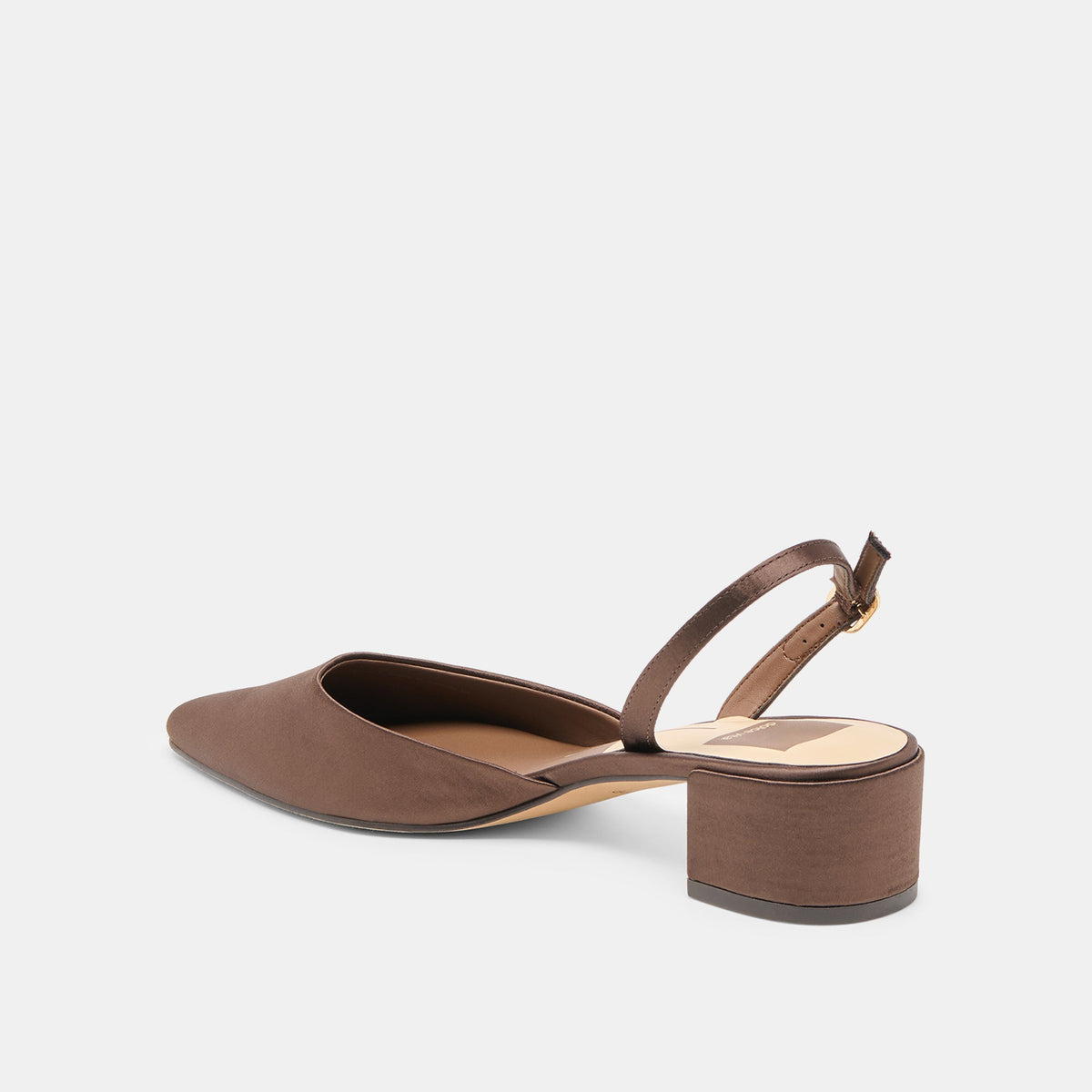 Carel Dk Brown Satin Heels | Dolce Vita Trending