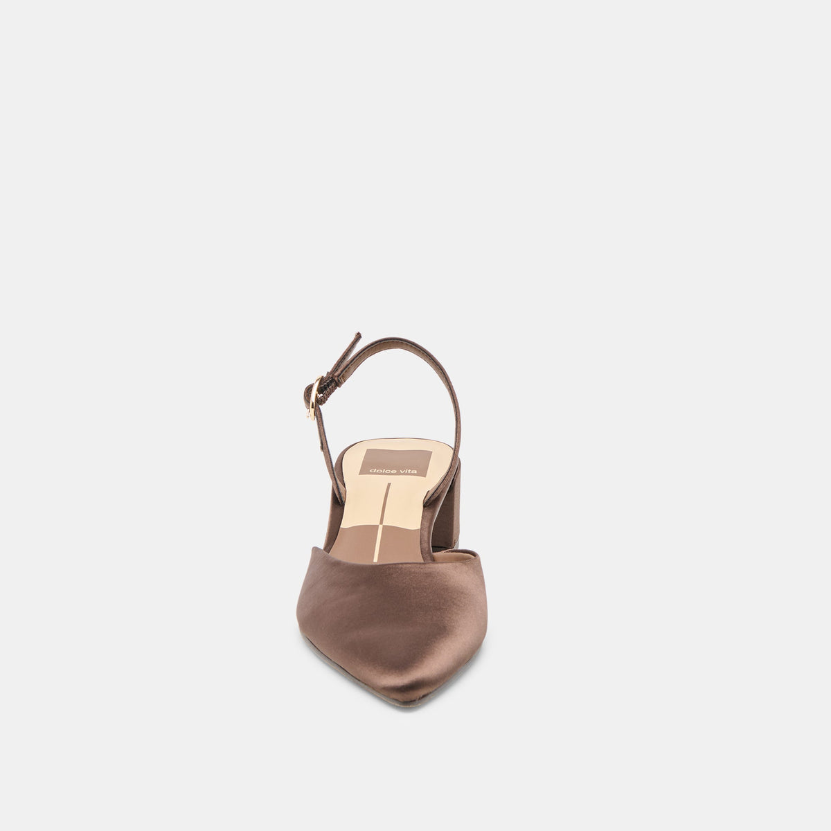 Carel Dk Brown Satin Heels | Dolce Vita Trending
