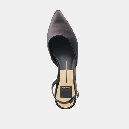 Carel Onyx Satin Heels | Dolce Vita Popular