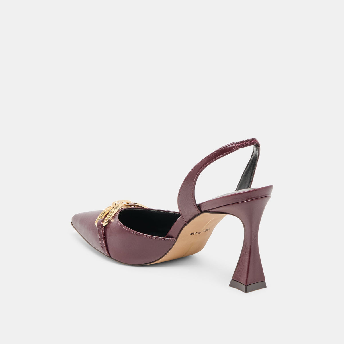 Malik Cranberry Crinkle Patent Heels | Dolce Vita Best Price