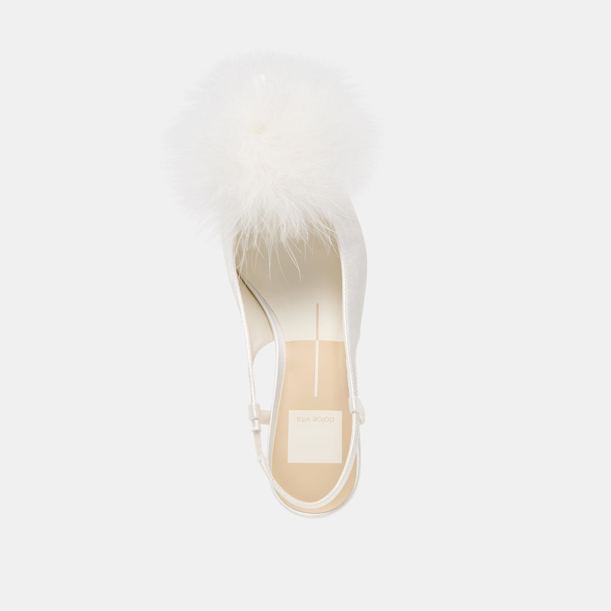 Kamy True White Satin Heels | Dolce Vita Best Price