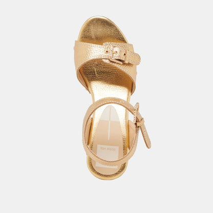 YANDY HEELS GOLD LEATHER
 – Dolce Vita | Dolce Vita Deals