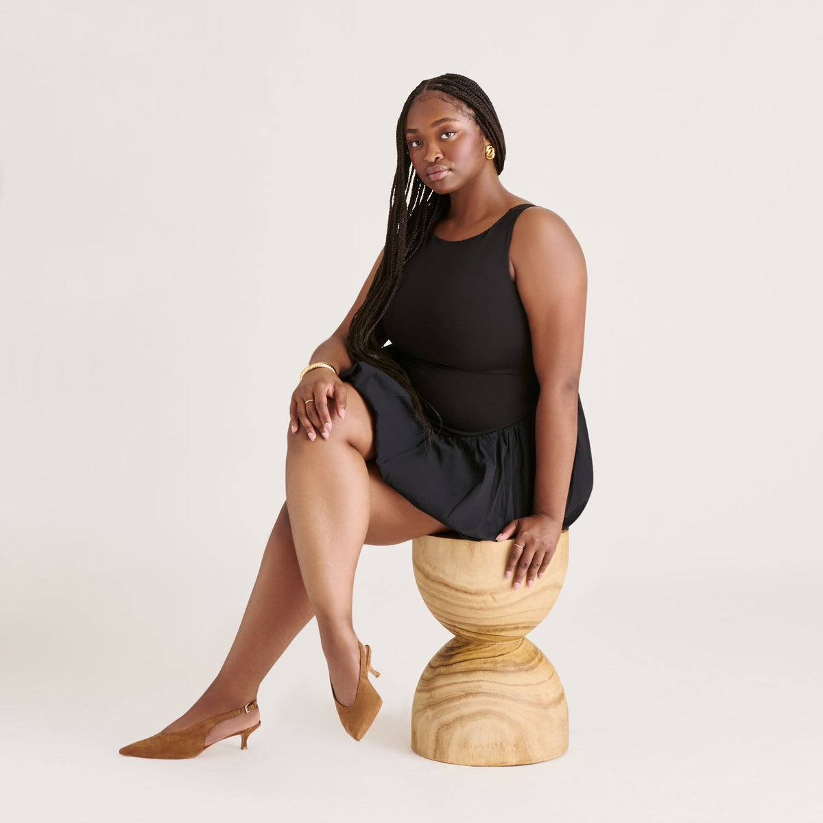 Alenna Lt Brown Suede Heels | Dolce Vita Featured