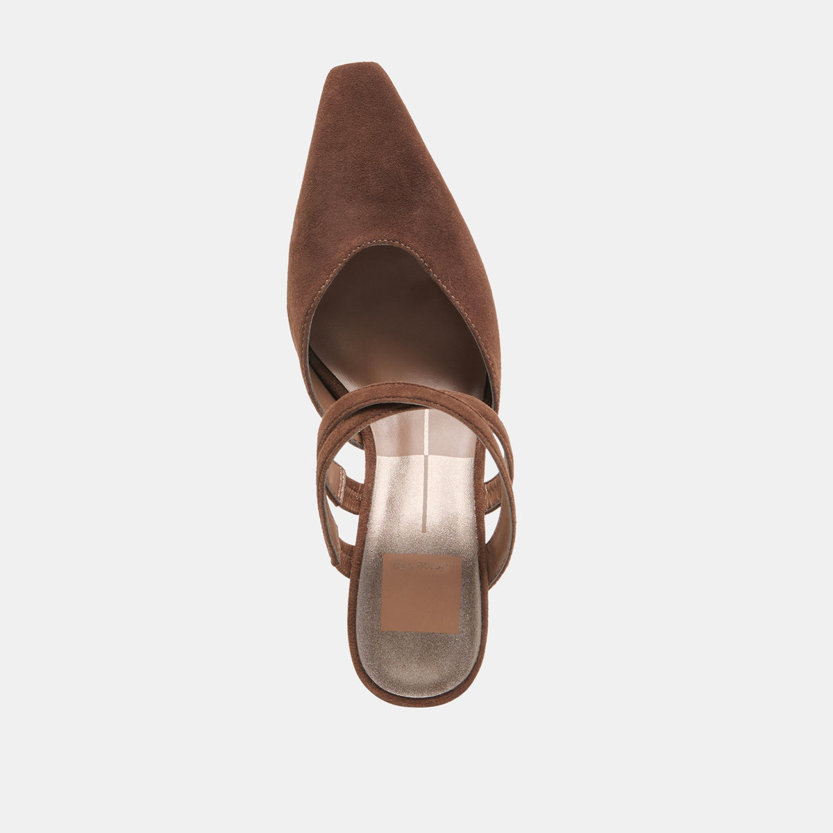 Linore Dk Brown Suede Heels | Dolce Vita Classic