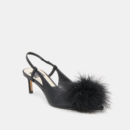 Kamy Onyx Satin Heels | Dolce Vita Hot Sale