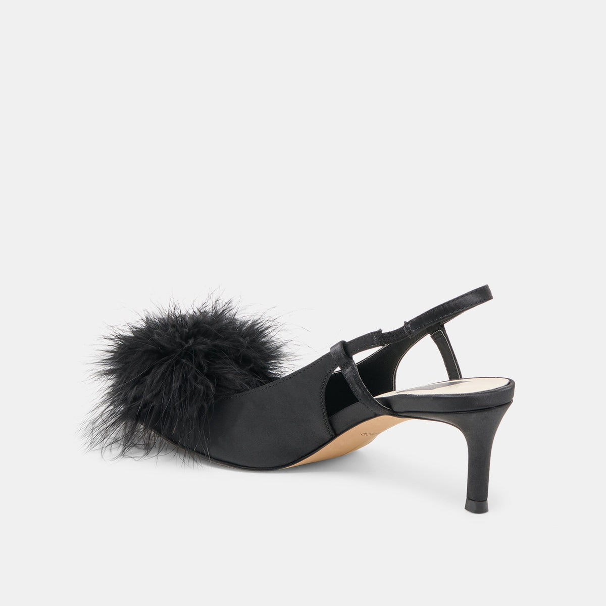 Kamy Onyx Satin Heels | Dolce Vita Hot Sale