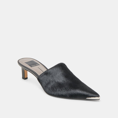 Lexy Nero Calf Hair Heels | Dolce Vita Latest
