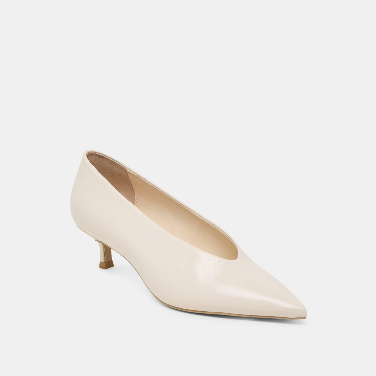 ALWYN HEELS BONE CRINKLE PATENT
 – Dolce Vita | Dolce Vita Signature