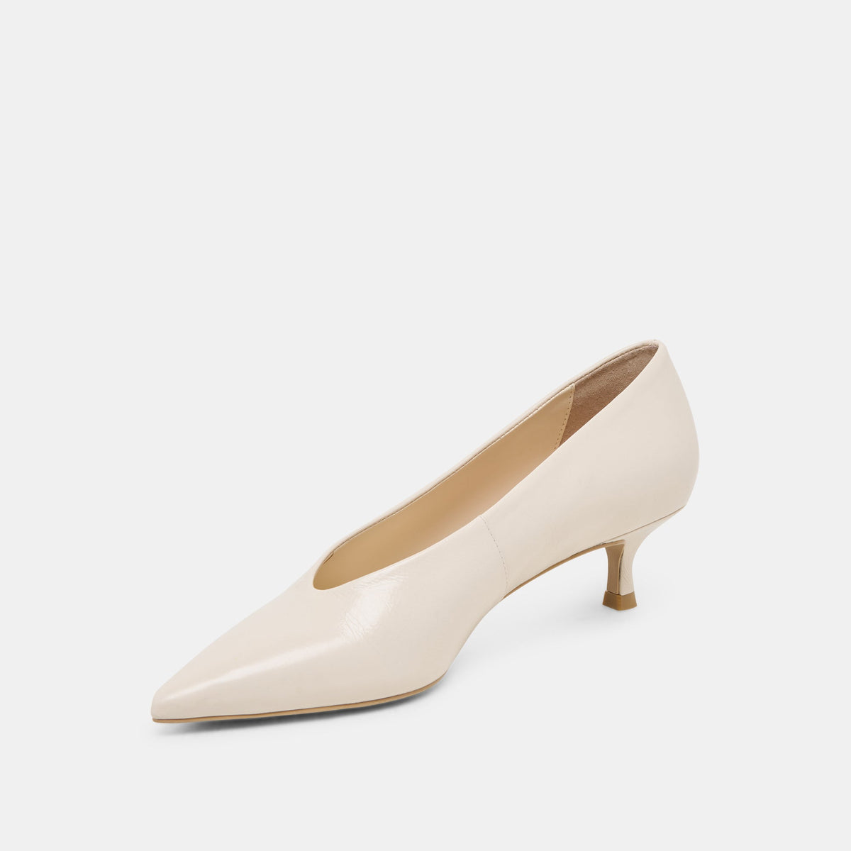 ALWYN HEELS BONE CRINKLE PATENT
 – Dolce Vita | Dolce Vita Signature