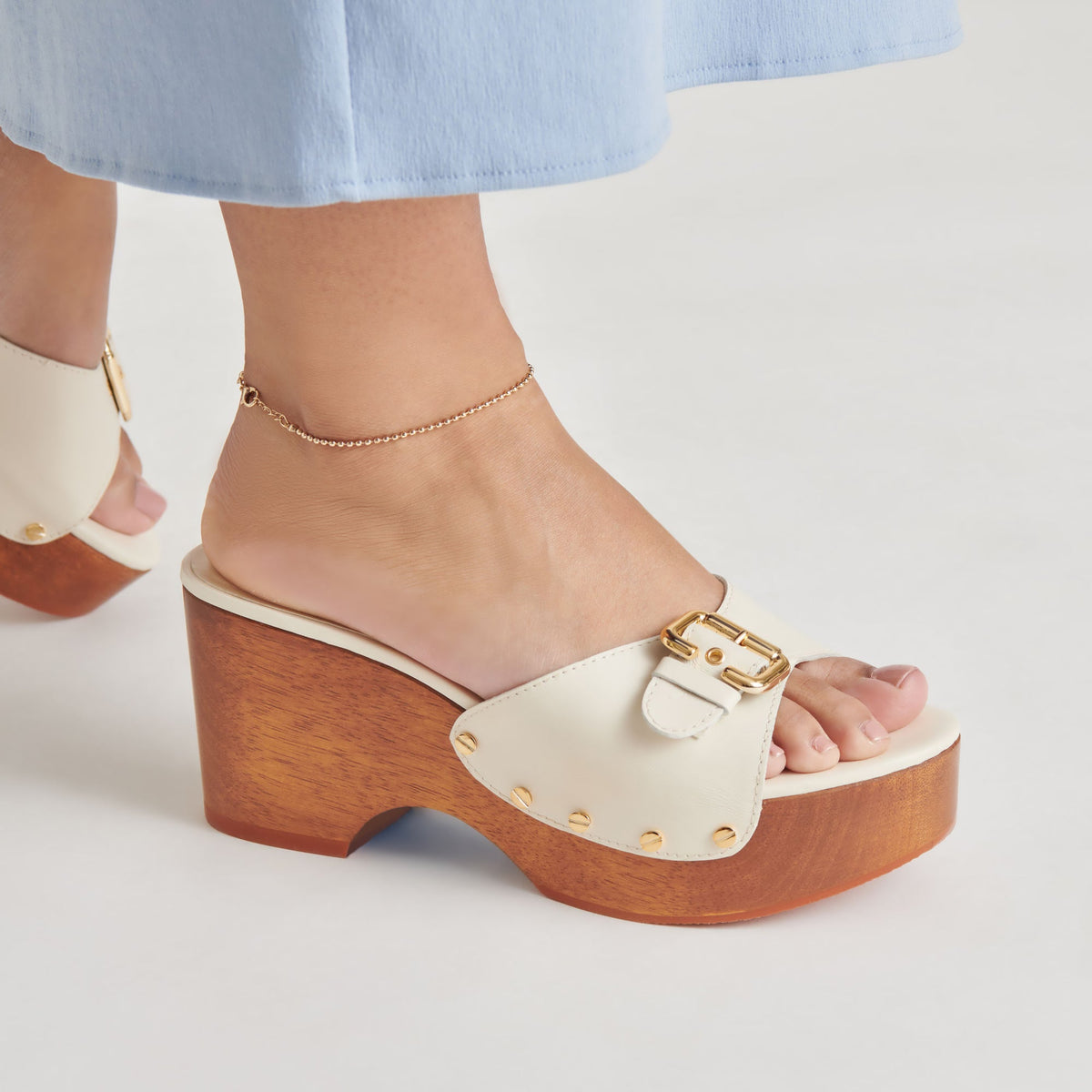 YALAH HEELS OFF WHITE LEATHER
 – Dolce Vita | Dolce Vita Top Pick