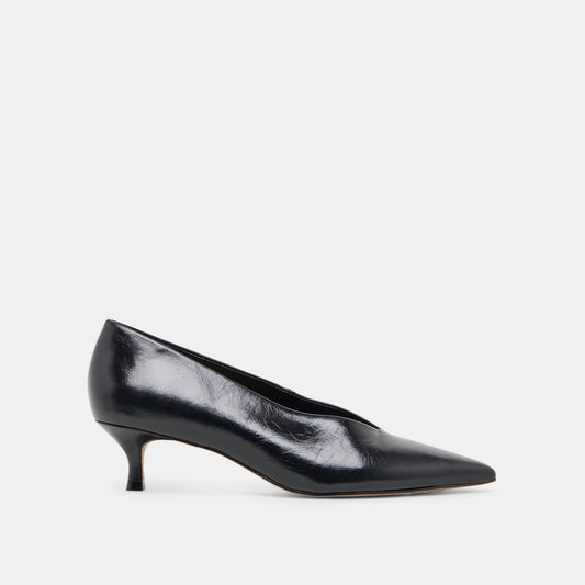 ALWYN HEELS MIDNIGHT CRINKLE PATENT
 – Dolce Vita | Dolce Vita Best Seller