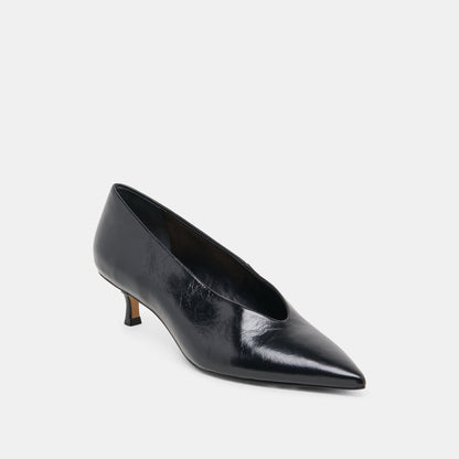 ALWYN HEELS MIDNIGHT CRINKLE PATENT
 – Dolce Vita | Dolce Vita Best Seller