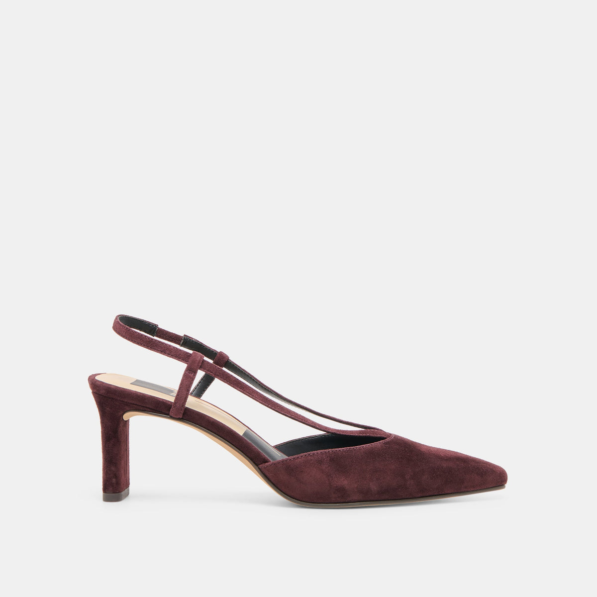 Ginay Mulberry Suede Heels | Dolce Vita New