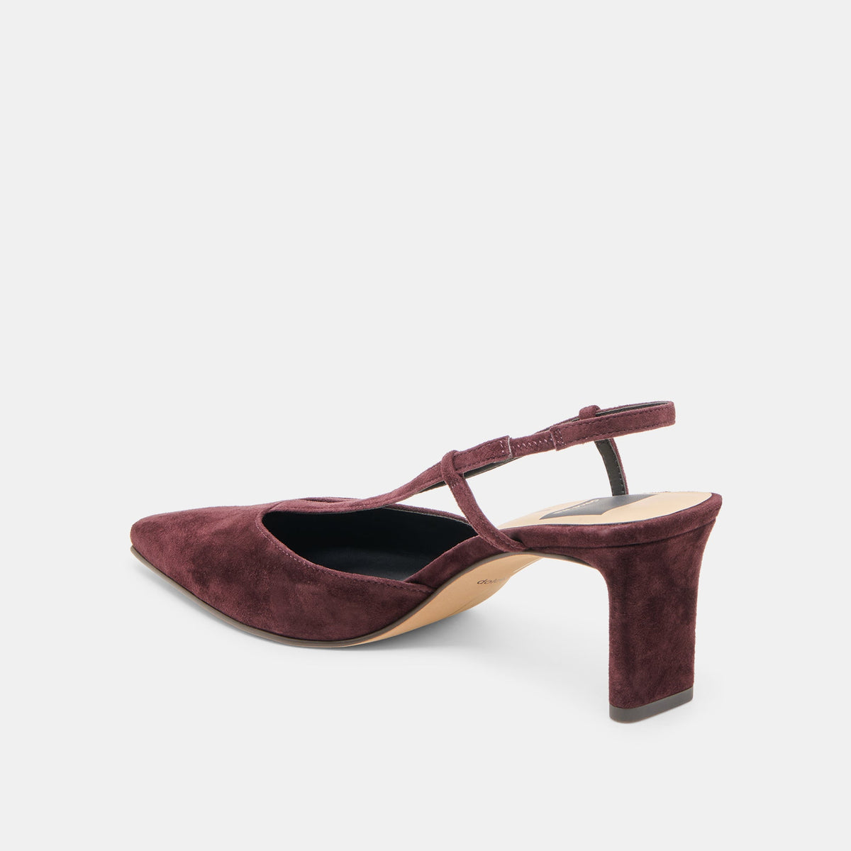 Ginay Mulberry Suede Heels | Dolce Vita New