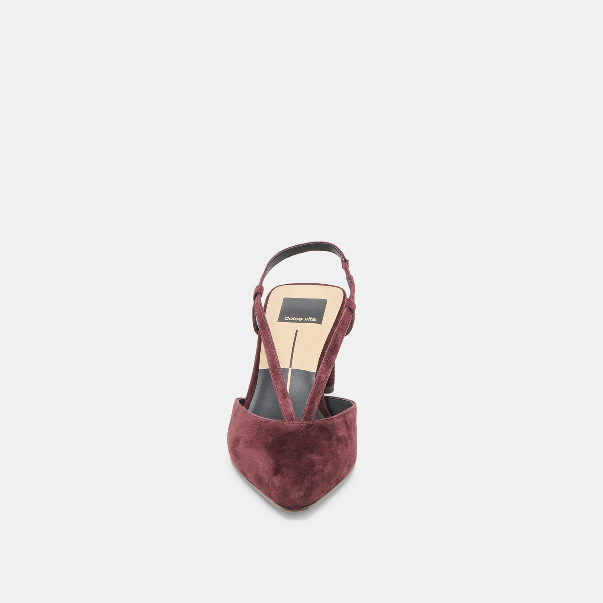 Ginay Mulberry Suede Heels | Dolce Vita New