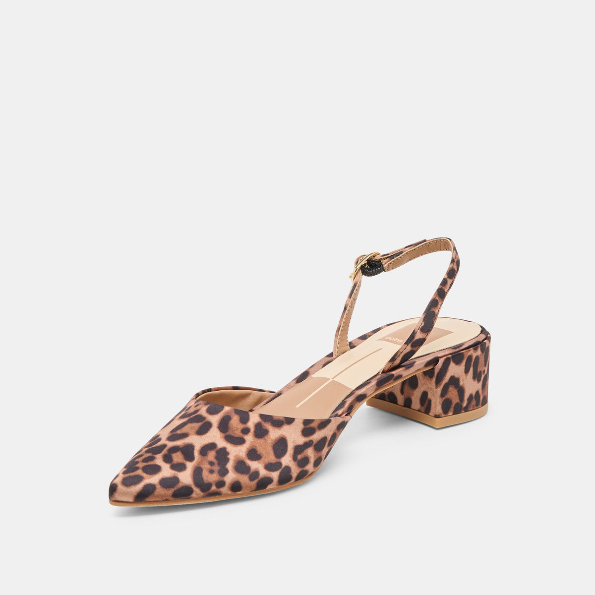 Carel Dk Leopard Satin Heels | Dolce Vita Exclusive