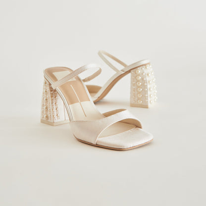 JEMMY PEARL HEELS VANILLA SILK
 – Dolce Vita | Dolce Vita Smart Buy