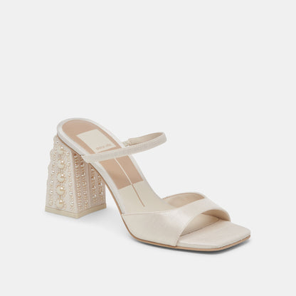 JEMMY PEARL HEELS VANILLA SILK
 – Dolce Vita | Dolce Vita Smart Buy