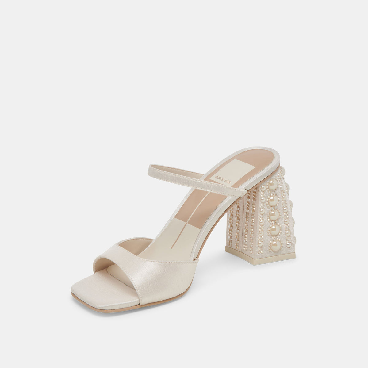 JEMMY PEARL HEELS VANILLA SILK
 – Dolce Vita | Dolce Vita Smart Buy