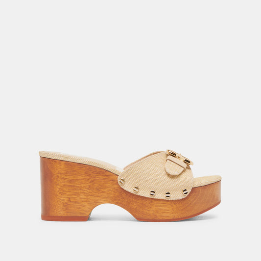 YALAH HEELS LT NATURAL RAFFIA
 – Dolce Vita | Dolce Vita New