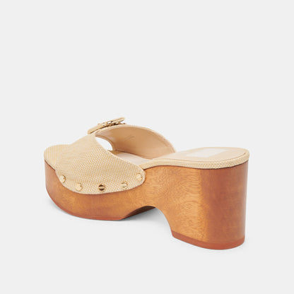 YALAH HEELS LT NATURAL RAFFIA
 – Dolce Vita | Dolce Vita New