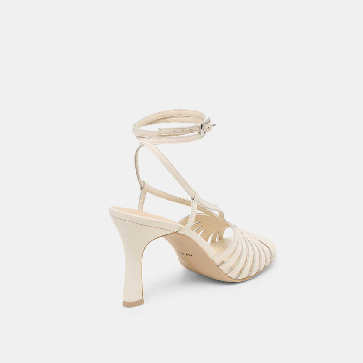 Nivana Off White Crinkle Patent Heels | Dolce Vita Trusted