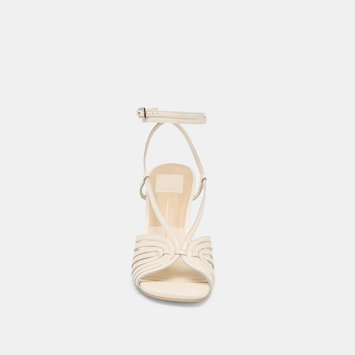 Nivana Off White Crinkle Patent Heels | Dolce Vita Trusted