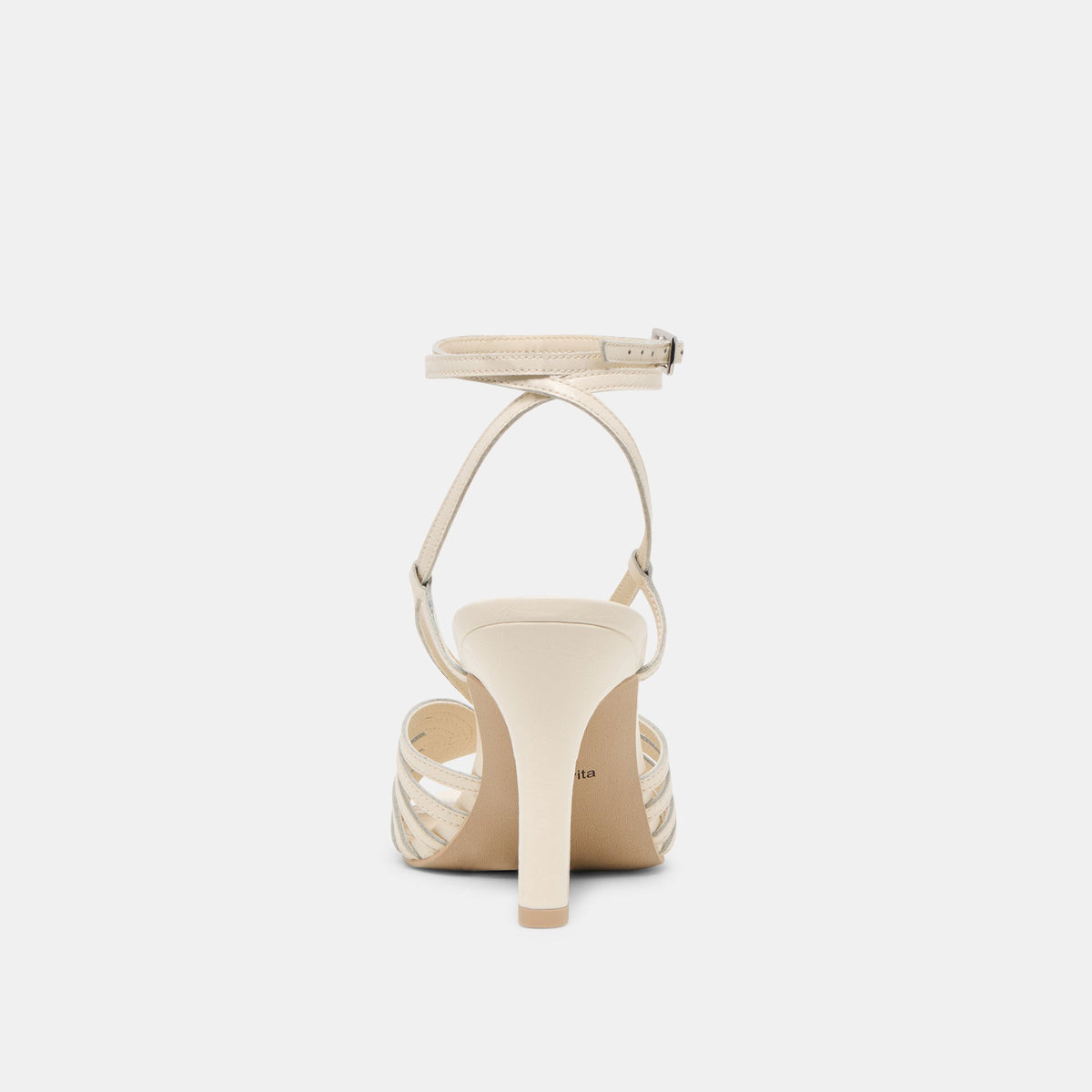 Nivana Off White Crinkle Patent Heels | Dolce Vita Trusted