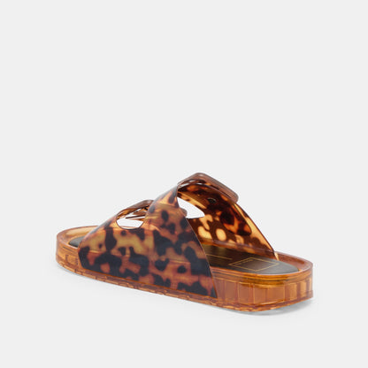 Julio Tortoise Vinyl Sandals | Dolce Vita Great Value