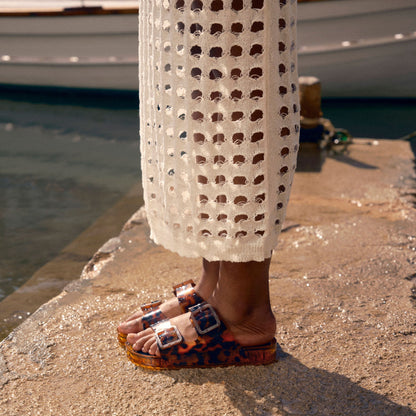 Julio Tortoise Vinyl Sandals | Dolce Vita Great Value