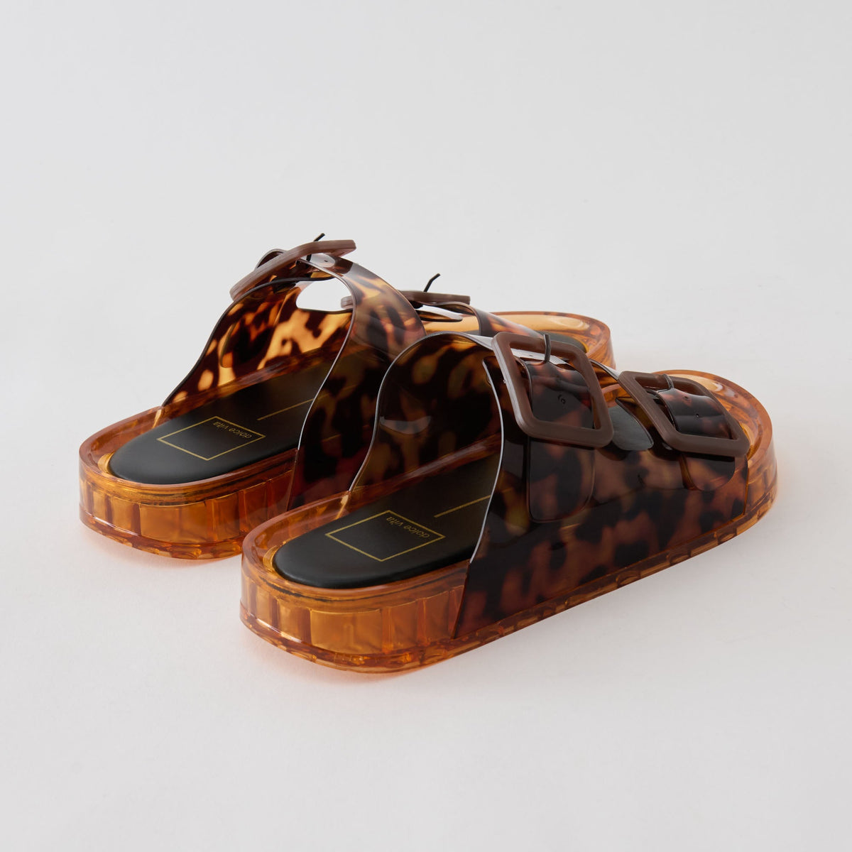 Julio Tortoise Vinyl Sandals | Dolce Vita Great Value