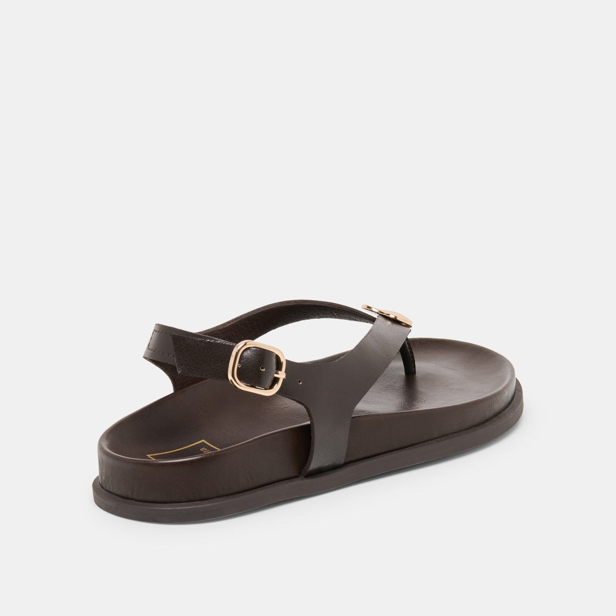 Jony Dk Brown Leather Sandals | Dolce Vita Featured