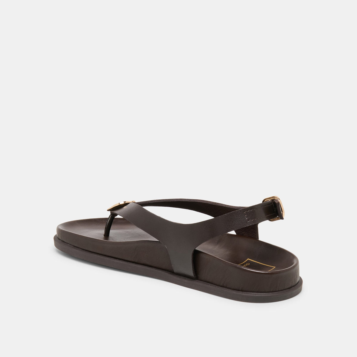 Jony Dk Brown Leather Sandals | Dolce Vita Featured