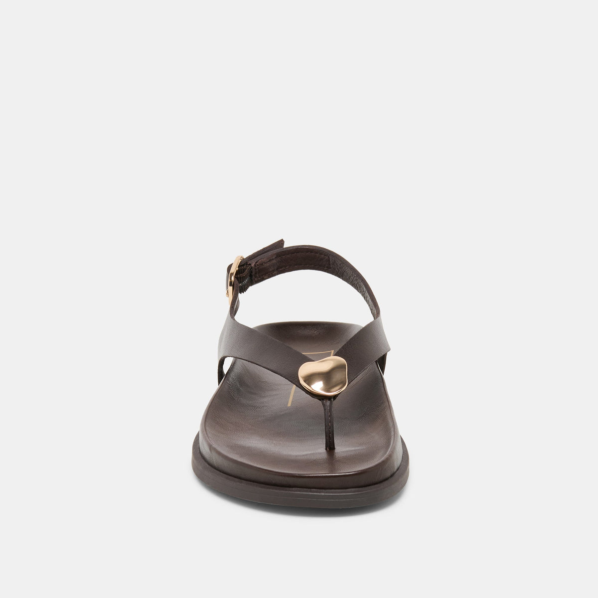 Jony Dk Brown Leather Sandals | Dolce Vita Featured