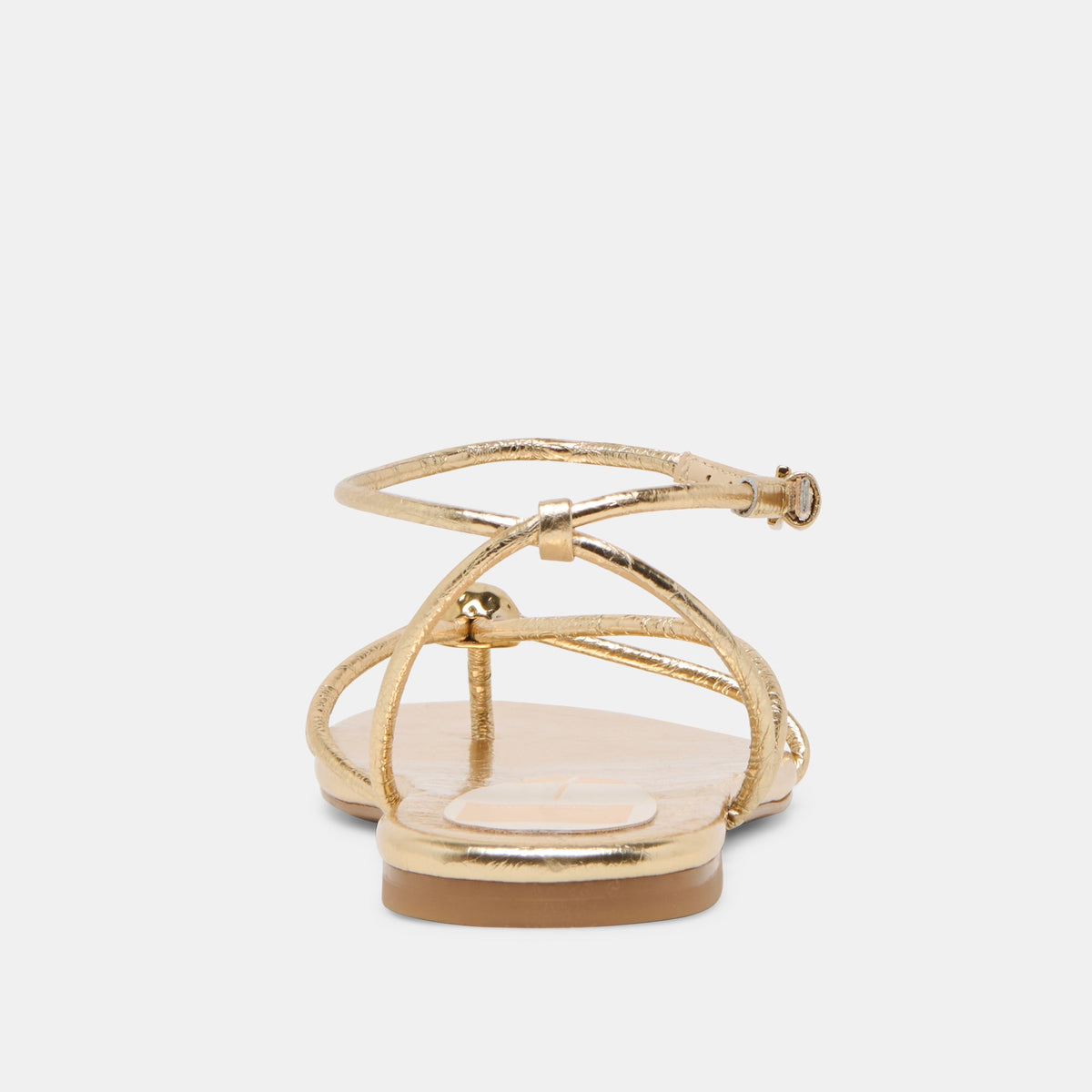 Kenley Gold Leather Sandals | Dolce Vita Great Value