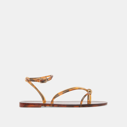 Kenley Vinyl Tortoise Jelly Sandals | Dolce Vita Premium