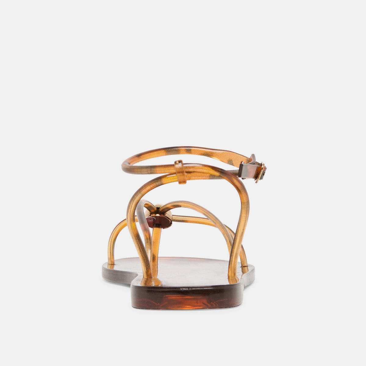 Kenley Vinyl Tortoise Jelly Sandals | Dolce Vita Premium