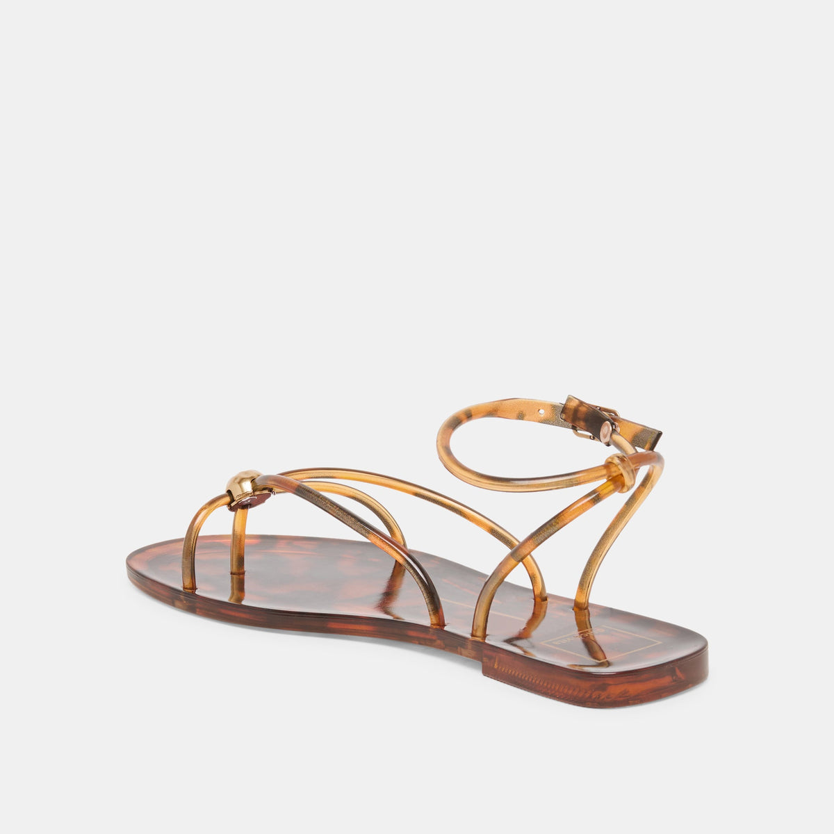Kenley Vinyl Tortoise Jelly Sandals | Dolce Vita Premium