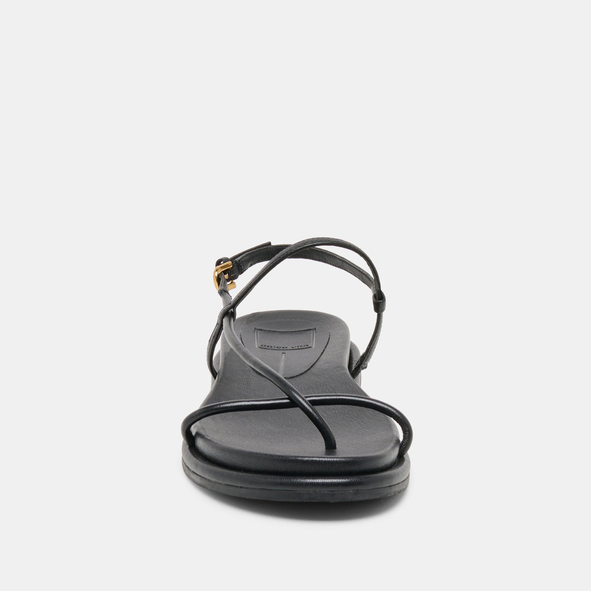 Dom Black Leather Sandals | Dolce Vita Discount