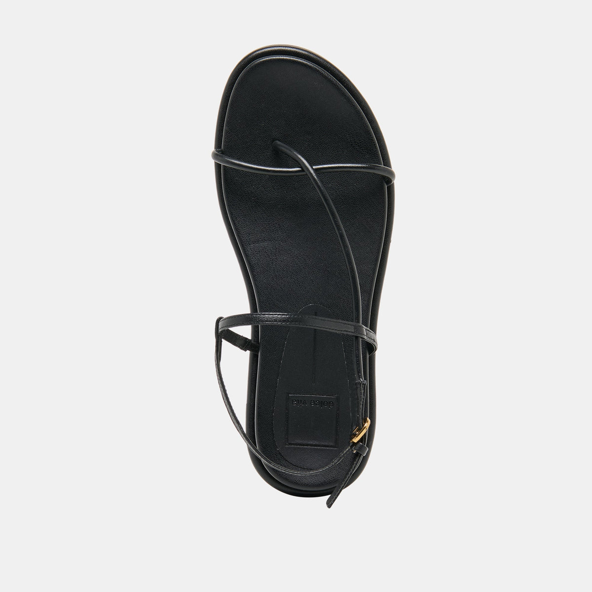 Dom Black Leather Sandals | Dolce Vita Discount