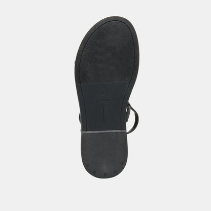 Dom Black Leather Sandals | Dolce Vita Discount
