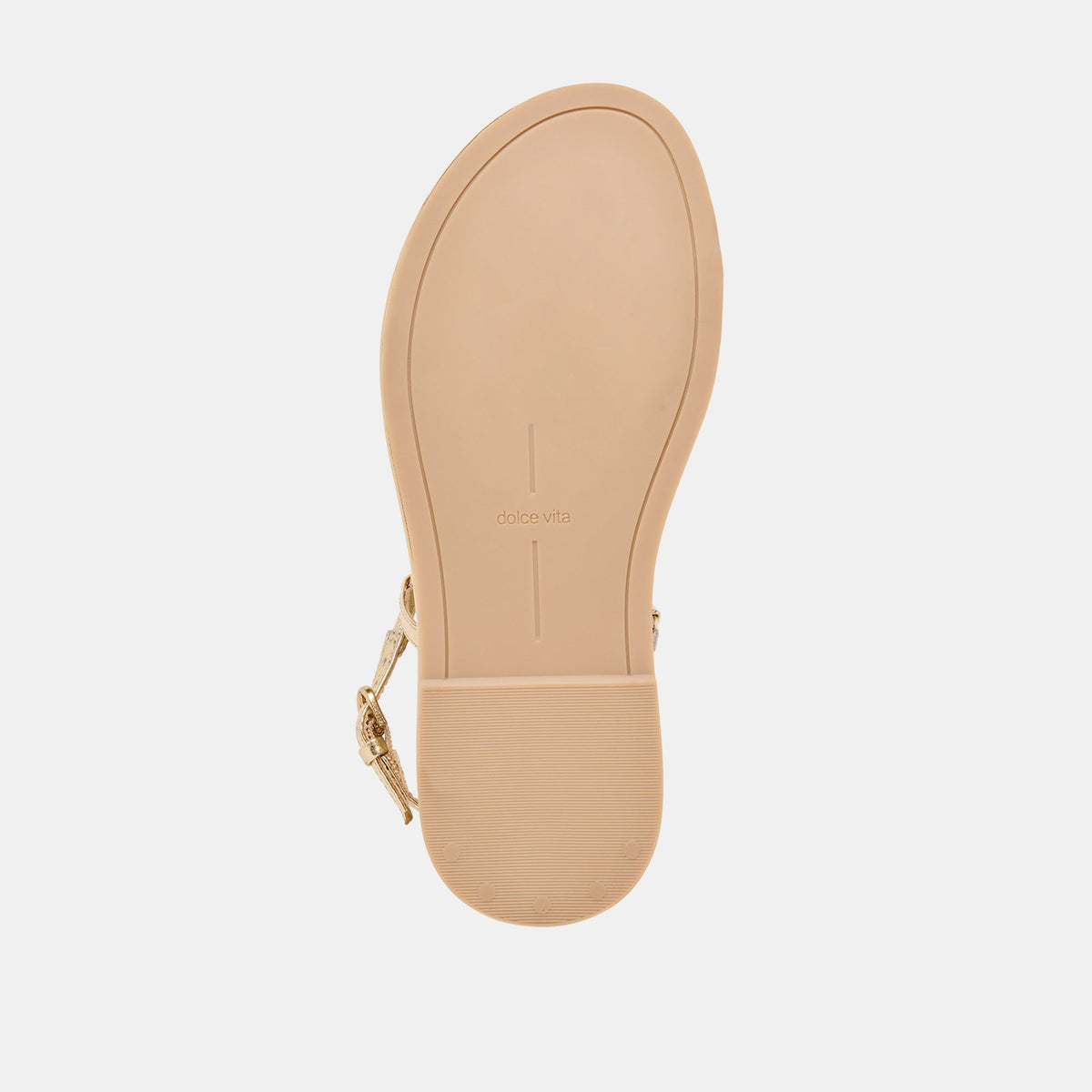 Dom Gold Distressed Leather Sandals | Dolce Vita New