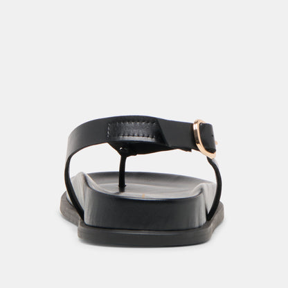 Jony Black Leather Sandals | Dolce Vita Discount