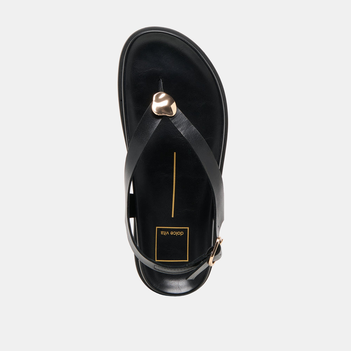 Jony Black Leather Sandals | Dolce Vita Discount