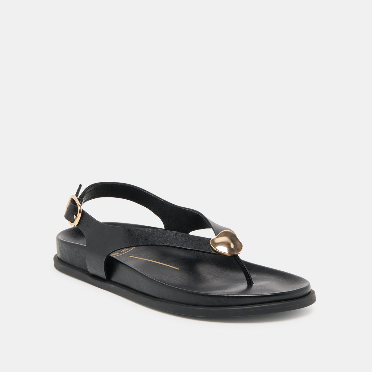 Jony Black Leather Sandals | Dolce Vita Discount