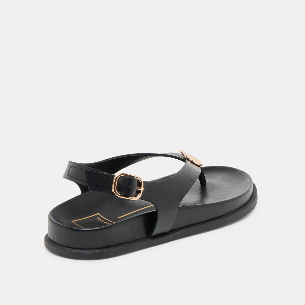 Jony Black Leather Sandals | Dolce Vita Discount