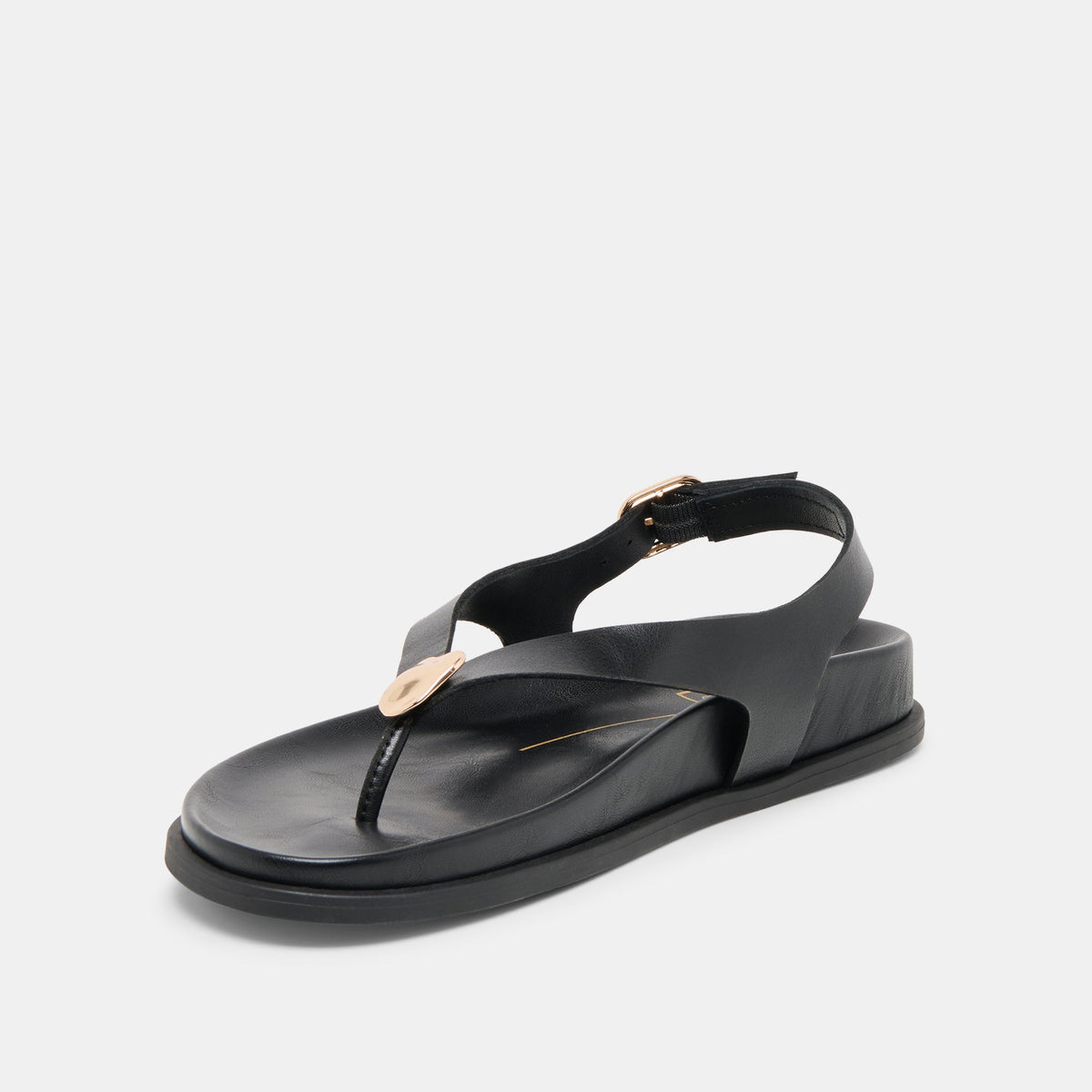 Jony Black Leather Sandals | Dolce Vita Discount