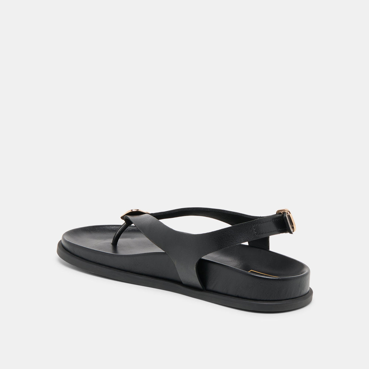 Jony Black Leather Sandals | Dolce Vita Discount