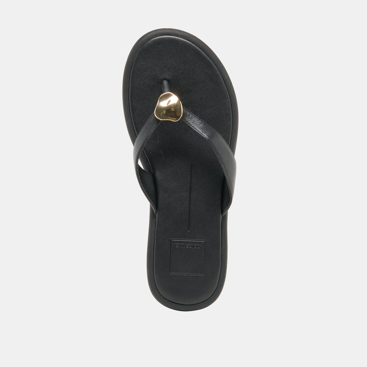 Jaina Black Leather Sandals | Dolce Vita Classic