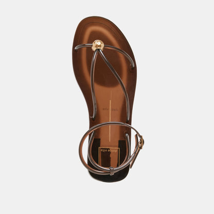 Kenley Vinyl Chocolate Jelly Sandals | Dolce Vita Latest